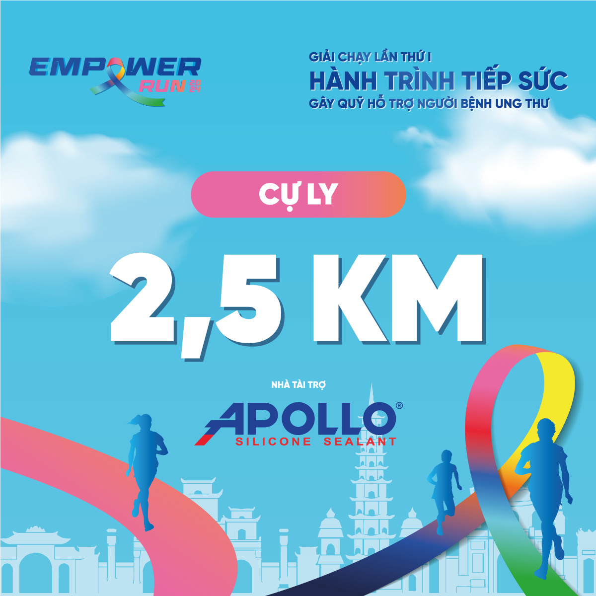 CỰ LY 2.5 KM