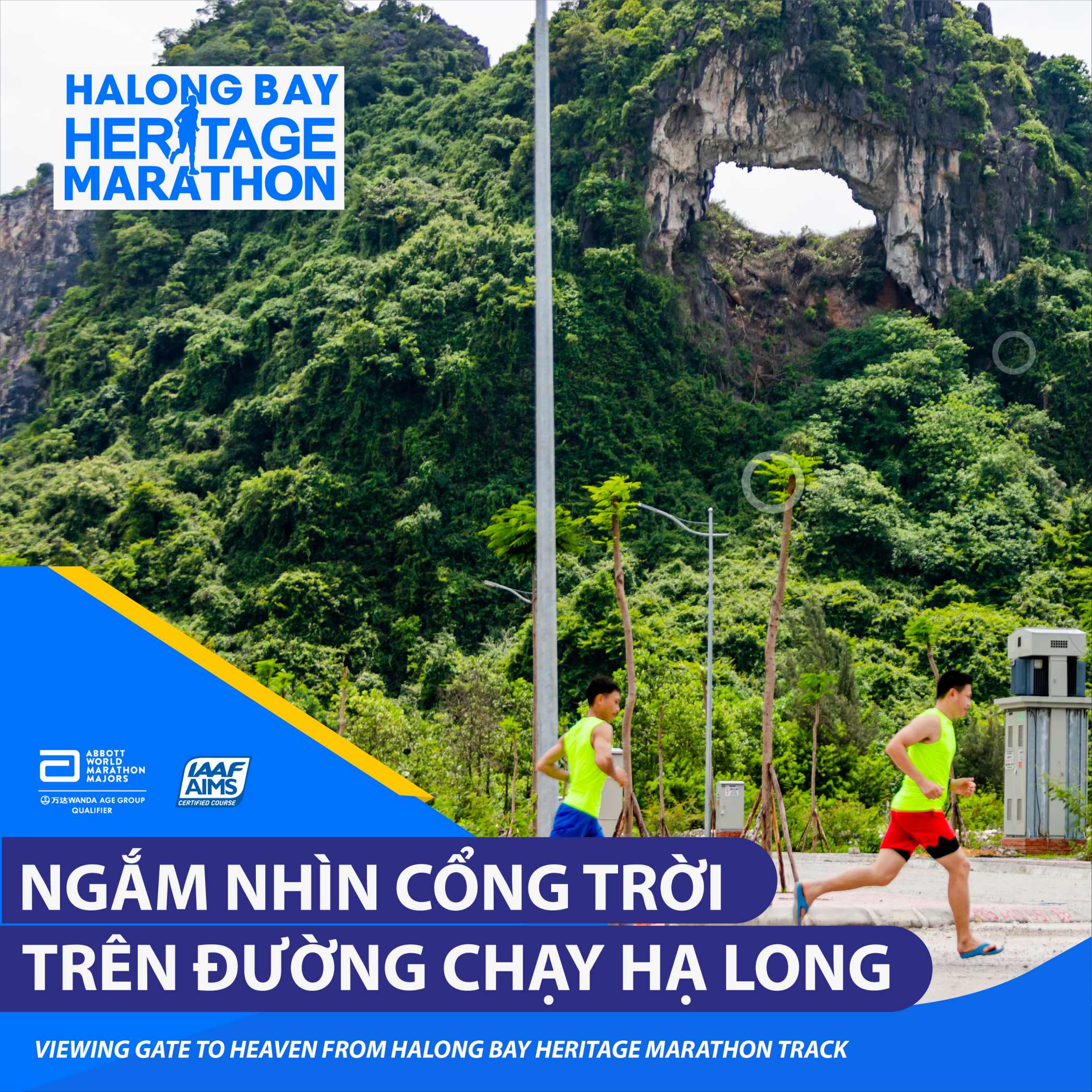 Viewing Gate To Heaven From Halong Bay Heritage Marathon Track